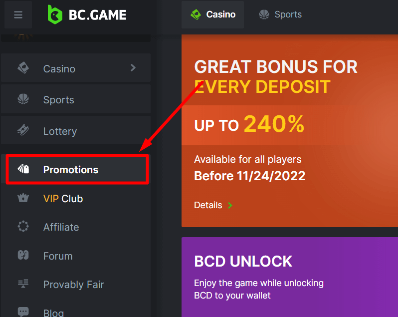 Usuários do aplicativo BC.game Casino.